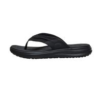 HEYDUDE Sandalias Finn para hombre, ligeras, fáciles de poner, informales, listas para viajar, Negro, 45 EU