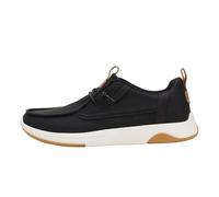 HEYDUDE Wally Drift Classic - Mocasines para hombre, cómodos y ligeros, Negro/Blanco, 42 EU