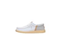HEYDUDE Wally Funk - Zapato de viaje para hombre, ligero, plegable, con cordones elásticos, fácil de llevar, Blue Multi, 40 EU