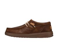 HEYDUDE Wally Grip Craft Leather Zapato Plano Hombre