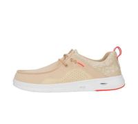 HEYDUDE Wally Hey2O - Mocasines de malla para hombre, cómodos y ligeros, Crema irlandesa/ceniza de madera, 43 EU