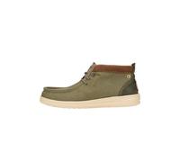 HEYDUDE Wally Mid GripR Workwear - Botas para Hombre, Dusty Olive, 42