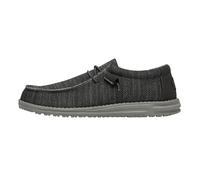HEYDUDE Wally Sox - Zapatos Estilo Mocasín para Hombre, Charcoal, 41