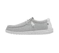 HEYDUDE Wally Sox - Zapatos Estilo Mocasín para Hombre, Stone White, 45