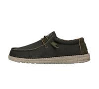 HEYDUDE Wally Sox Zapatos Planos de Hombre con Cordones en Verde T.41