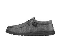 HEYDUDE Wally Sport Knit - Zapatos Estilo Mocasín para Hombre, Charcoal, 42