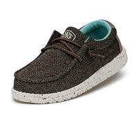 HEYDUDE Wally Youth Sox Moc Toe ShoesNiños