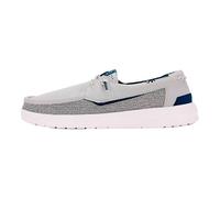 HEYDUDE Zapatillas sin cordones Welsh Grip Classic Mesh Storm Gray/Navy Blazer 43