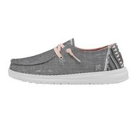 HEYDUDE Wendy Boho - Zapatos Estilo Mocasín para Mujer, Grey, 41