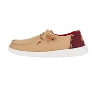HEYDUDE Wendy Chambray Boho - Zapatos Estilo Mocasín para Mujer, Brown, 37