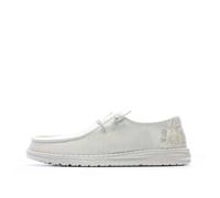HEYDUDE Wendy Glitter, Moc Toe Shoes Mujer, Cloud Dust, 42 EU