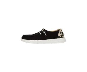 HEYDUDE - Wendy Leopard, Femenino Zapatos, Black/Leopard, 38