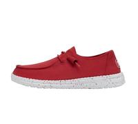 HEYDUDE Wendy Slub Canvas Moc Toe ShoesMujer