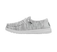 HEYDUDE Wendy Sox - Zapatos Estilo Mocasín para Mujer, Glacier Grey, 36