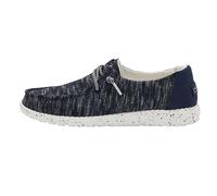 HEYDUDE Wendy Sox - Zapatos Estilo Mocasín para Mujer, Navy, 42