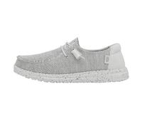 HEYDUDE Wendy Sox - Zapatos Estilo Mocasín para Mujer, Stone White, 39