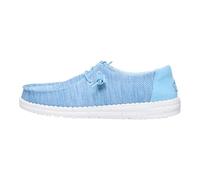 HEYDUDE Wendy Stretch Sox - Mocasines para Mujer, cómodos y Ligeros, Azul (Blue Breeze), 38 EU
