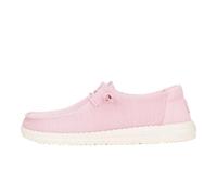 HEYDUDE - Wendy Stretch Sox - Zapatos Estilo Mocasín para Mujer | Cuello de tobillo acolchado, plantilla de espuma extraíble, ajuste similar al calcetín, suela flexible, cordones elásticos
