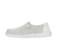 HEYDUDE Wendy Stretch Sox - Zapatos Estilo Mocasín para Mujer, White, 42