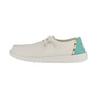 HEYDUDE Women Wendy Boho Crochet Off White Casual Moccasin 40 EU