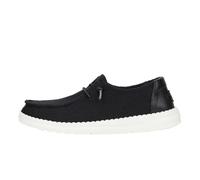 HEYDUDE Women Wendy Hex Black Casual Moccasin 38 EU