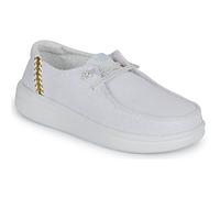 HEYDUDE Zapatos WENDY RISE PERF CANVAS in Blanco 40