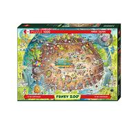 Heye Verlag – Rompecabezas – Funky Zoo: Kosmiczne Zoo – 1000 piezas
