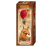 Heye 29743 - Rompecabezas Vertical, Red Globo 1.000 Partes Verticales, Zozoville, Multicolor