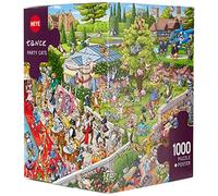 Heye 29838 - Puzzles Triangulares para Fiesta de Gatos, Tanck