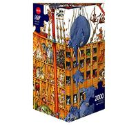 Heye - 58432 - Puzzle Clásico - Arche Noah Caja Triangular - 2000 Piezas
