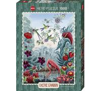 (HY29957) - Heye Puzzles - 1000 pc - Exotic Garden, Bird Paradise