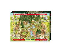 Heye- Black Forest Habitat Puzzle, Multicolor (HY29638)