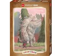 Heye Chaperone: 1000 Piezas | Monstruo humorístico con protector personal, encanto caprichoso y detalles divertidos, 50 x 70 cm