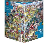 Heye-Puzzles Go Camping!, Berman - 2000 Pieces, 96.6 x 68.8 cm