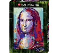 Heye Mona Lisa - Puzzle (1000 Piezas), Color Plateado
