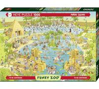 Heye- Nile Habitat (Standard 1000 Pz.) Animals Puzle, Multicolor (FBA_HY29693)