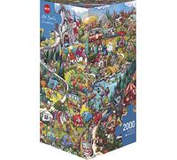 Heye-Puzzles Go Camping!, Berman - 2000 Pieces, 96.6 x 68.8 cm