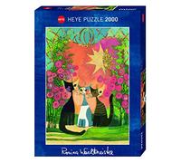 Heye Roses Puzzles Estampados (2000 Piezas, Multicolor), 96,6 x 68,8 x 2 centímetros