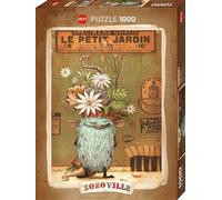 Heye, Suprise!, Zozoville, Puzzle de 1000 Piezas, Rompecabezas de Monstruos, promueve la concentración, Rompecabezas IQ, Alfombra de Rompecabezas, tamaño colocado: 50 x 70 cm