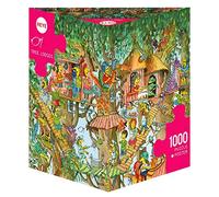 Heye Tree Lodges - Puzzle, Color Plateado