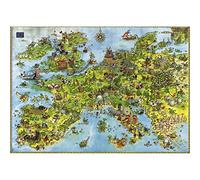 Heye - United Dragons of Europe, Degano (Triangular 4000 Pz) Puzle, Multicolor, 11+ 8854