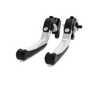 HEYHELLNIN Para Piaggio Fly 125 150 Hexagon SKR Skipper 180 2T NRG Manetas De Embrague Y Freno Potencia Ajustables Juego palancas Freno Motocicleta(U)