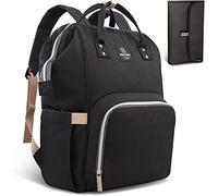 HEYI Mochilas para Pañales de Viaje - con Bolsa de Preservación de Calor, Material Impermeable, Bolsa de Hombro Grande Bolso para la Madre y el Cuidado del Bebé