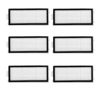 Heykewi 6 Filtros para Roborock Qrevo Master/Qrevo Slim/Saros Z70 Robot Aspirador Accesorios de repuesto