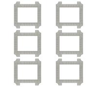 Heykewi 6 Paños de Repuesto para Dreame C1 / C1 Station Robot Limpiacristales Accesorios de repuesto - paños de limpieza de fibra, toallitas de repuesto