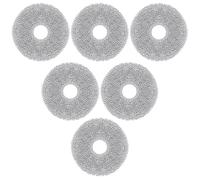 Heykewi 6 Toallitas para iRobot Roomba Plus 405 Combo /505 Combo, para Dreame X40 Ultra Complete/L20 Ultra/L10s Pro Ultra Heat/X40 Master/L40 Ultra/L10s Ultra Gen 2, para Mova P50 Pro Ultra Aspirador