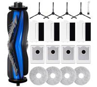 Heykewi Conjunto de accesorios para el robot aspirador ECOVACS DEEBOT MINI, 1 cepillo principal, 4 cepillos laterales, 4 filtros, 4 paños de limpieza, 4 bolsas de polvo, 1 cepillo de limpieza