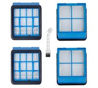 HeyKewi Filtros para BISSELL CrossWave OmniForce (3912N) / OmniFind(4006N)/ OmniForce Edge 3999N / 4000N / 4017N / 4076 Aspiradora en Seco y Húmed (4 filtros + 1 cepillo limpio)
