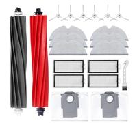 Heykewi Kit de Accesorios de Repuesto para Roborock Q5 Pro / Q5 Pro+ / Q5 Max+ / Q8 Max+ / Q8 Max Robot Aspirador Accesorios (21 Accesorios de repuesto)