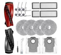 Heykewi Kit de Accesorios de Repuesto para Roborock Qrevo S5V / Qrevo Curve/Qrevo Curv/Qrevo Edge/Qrevo Curv S5X / Qrevo Edge S5A Robot Aspirador Accesorios (20 Accesorios de repuesto)